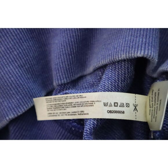 FP Movement OB2080058 Women's Sz S Blue Playbook Cropped Pullover Hoodie - Picture 9 of 11